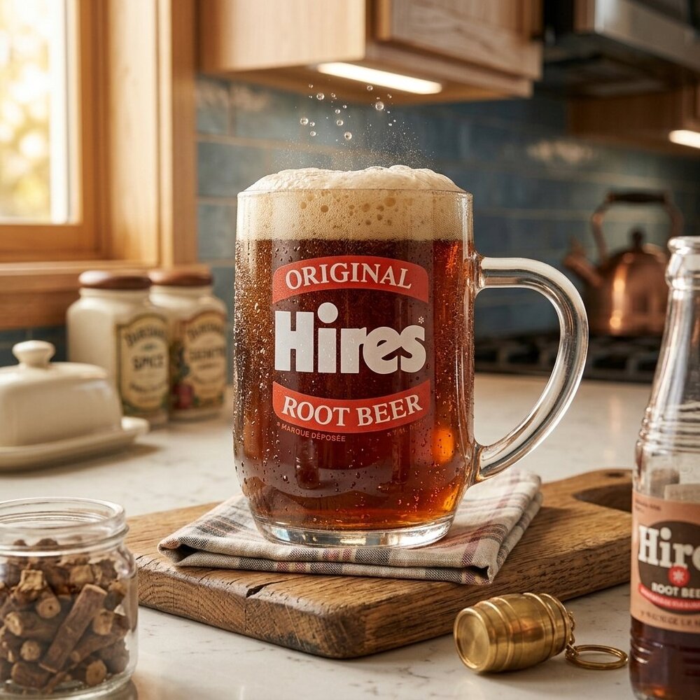 Hires Root Beer Glass Mug